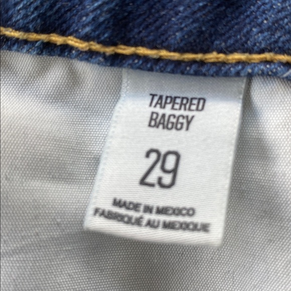 BDG Tapered Baggy Jeans - Size 29 - Picture 4 of 9